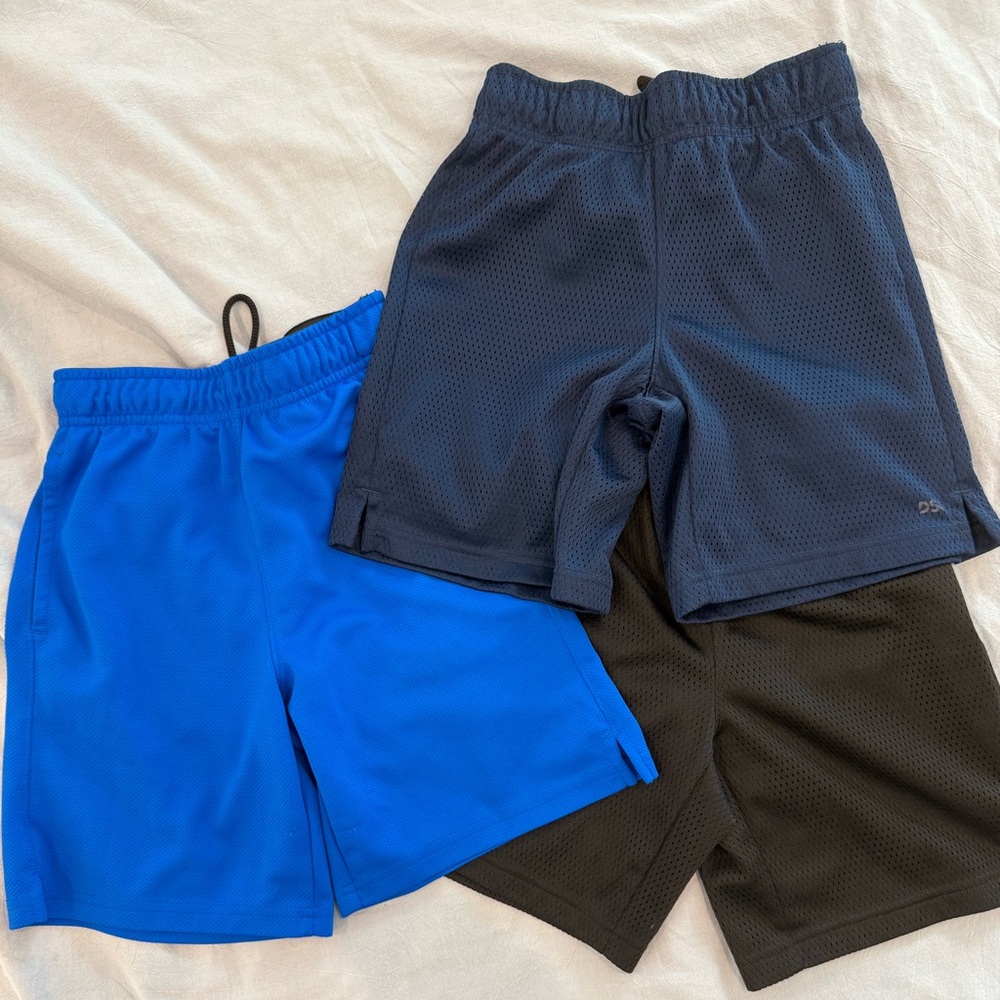 Youth DSG Athletic Shorts - Blue, Black, and Navy